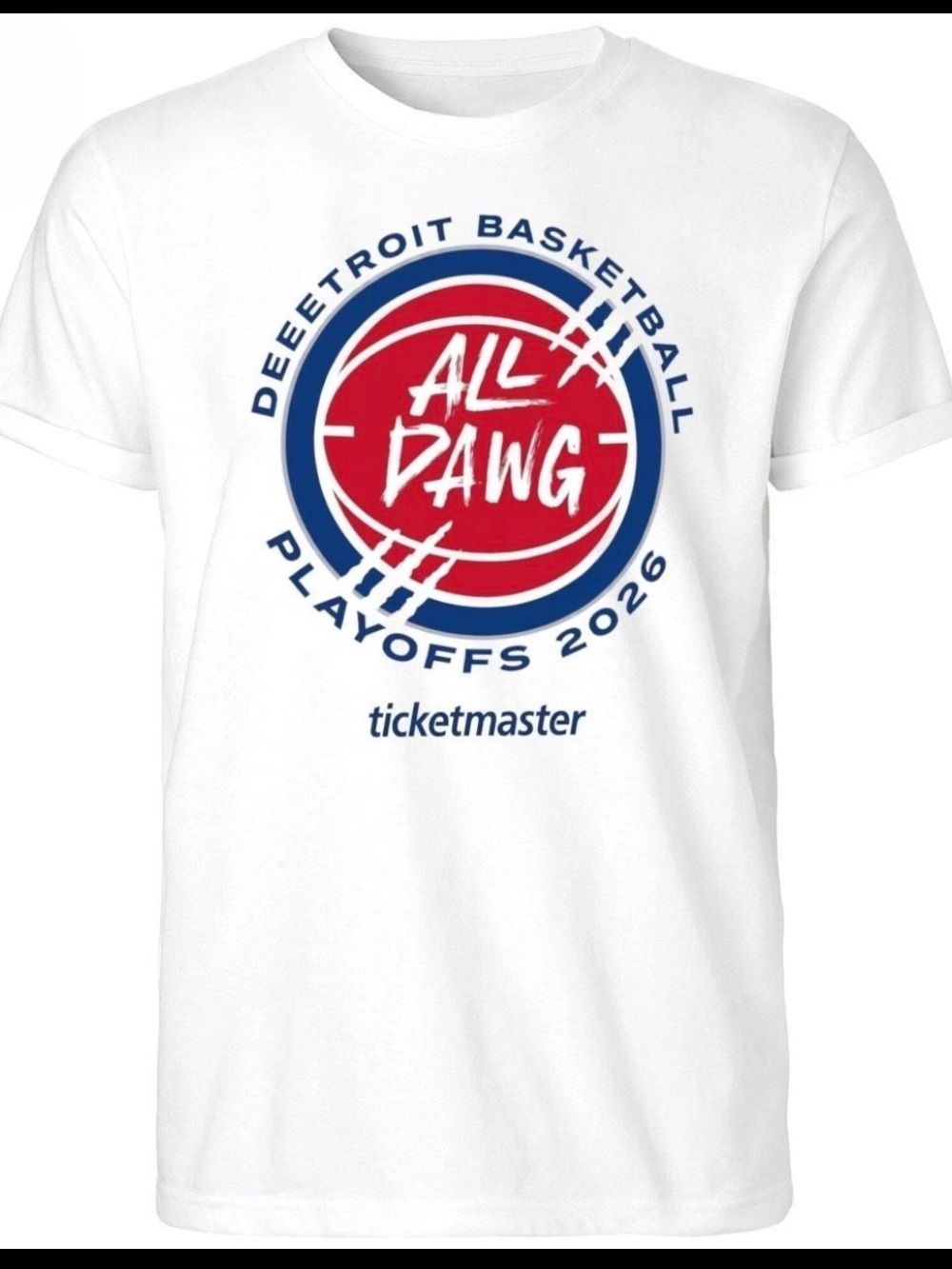 Detroit Pistons T-shirt 2026 NBA Playoffs Game 2 4/22/26 SGA Size XL